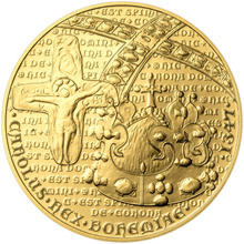Náhled Reverzní strany - Karel IV. římský císař - 1 kg Au Proof-like