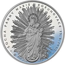 Náhled Averzní strany - 100. výročí od korunovace sochy Panny Marie na Svatém Hostýně Ag b.k.