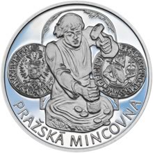 Náhled Averzní strany - Pražská mincovna - stříbro 1 Oz b.k.