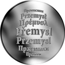 Náhled Reverzní strany - Česká jména - Přemysl - stříbrná medaile