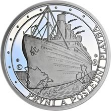 Náhled Averzní strany - Titanik - 100. výročí potopení Ag proof