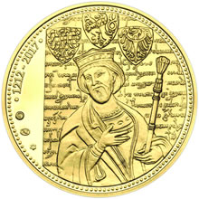 Náhled Reverzní strany - Zlatá bula sicilská - 805. výročí vydání zlato proof