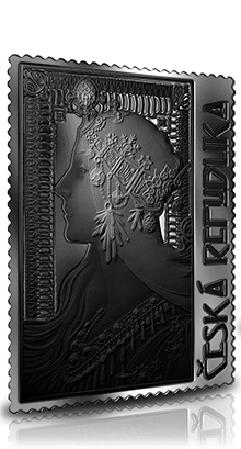 Náhled Averzní strany - Medaile s motivem známky - Zrzka 1/2 Oz stříbro