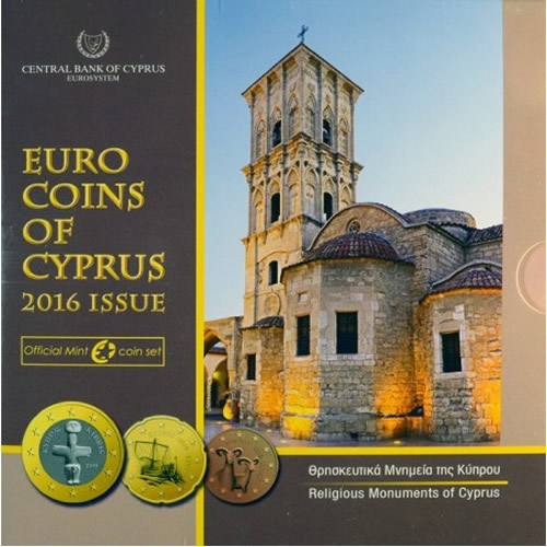 Náhled Averzní strany - 2016 Coin Set Cyprus