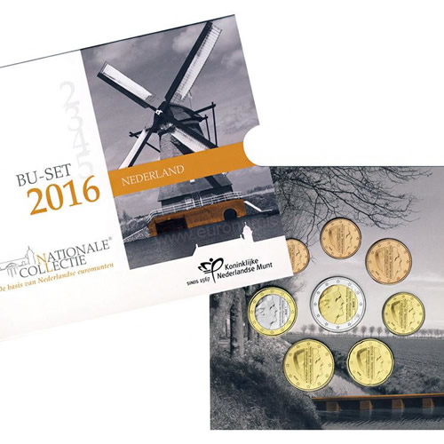 Náhled Reverzní strany - 2016 Coin Set Netherlands