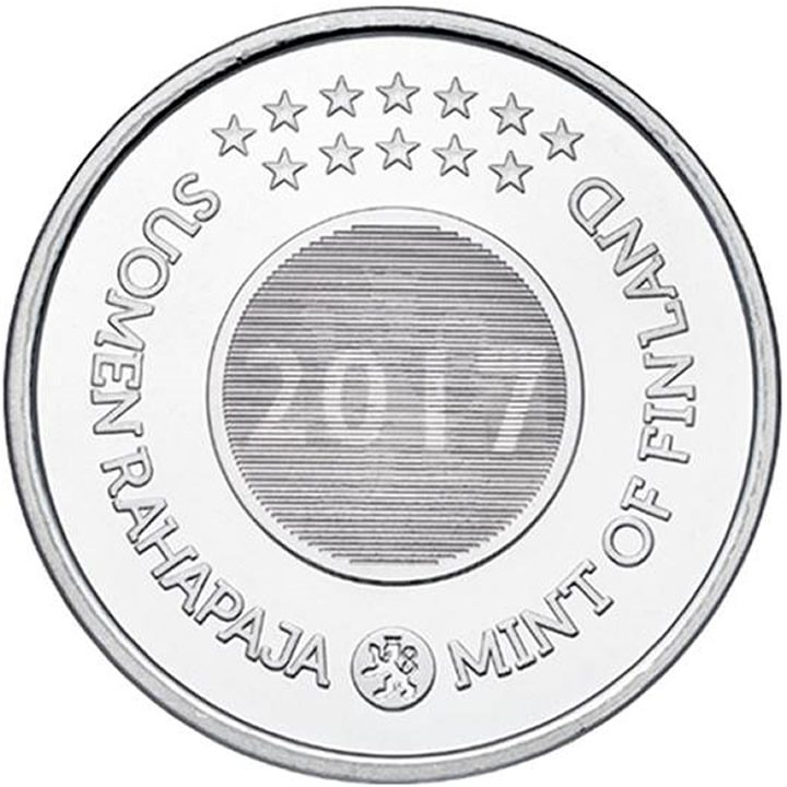 Náhled Reverzní strany - 2017 Coin Set Finland