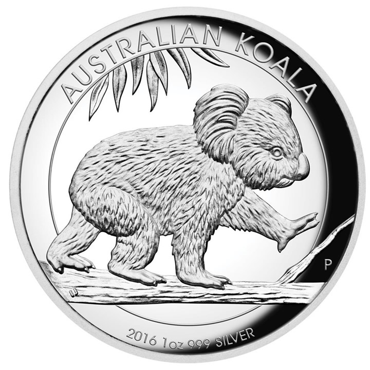 Náhled Averzní strany - 2016 Koala High Relief 1 Oz Ag Proof