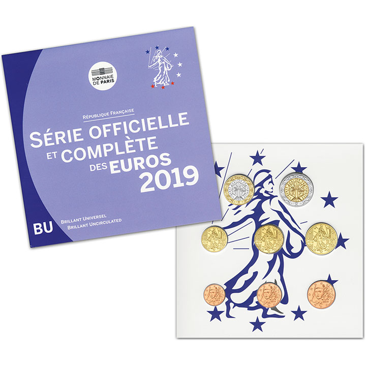 Náhled Averzní strany - 2019 Coin Set France