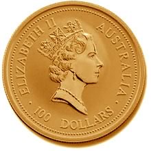 Náhled Reverzní strany - 1997 Ox 1 Oz Australian gold coin