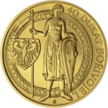 Náhled Reverzní strany - Zlatá investiční mince 100 NZD 40dukát Bořivoje I.