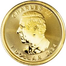 Náhled Averzní strany - Maple Leaf 1/20 Oz - Investiční zlatá mince