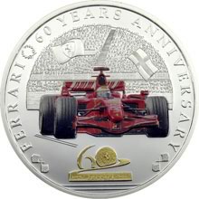 Náhled Reverzní strany - Palau - 2007 Ferrari set Ag Proof