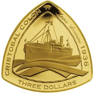 Náhled Averzní strany - 2007 Bermuda Shipwrecks Six-Coin Gold Cristobal Colon