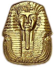 Náhled Averzní strany - Tutankhamun 1/2 Oz Au Death Mask