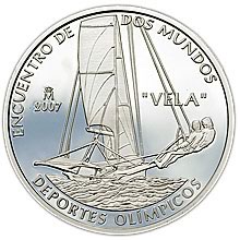 Náhled Reverzní strany - 10 € Sailing 2007 Proof Spain