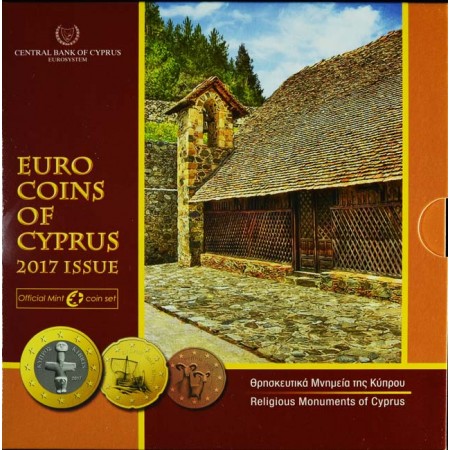 Náhled Averzní strany - 2017 Coin Set Cyprus