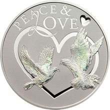 Náhled Reverzní strany - 2012 Peace and Love - Tokelau Ag