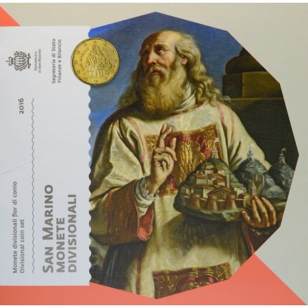 Náhled Averzní strany - 2016 Coin Set San Marino Unc.