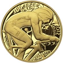 Náhled Reverzní strany - Sada 4 zlatých investičních mincí - 5 NZD - Zlatí medailisté Londýn 2012